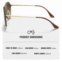 Thumbnail for Ray-Ban RB4292N Blaze Double Bridge Phantos Shape Sunglasses With Eyewear Kit Bundle - Adjustable Nose Pads - Ideal Formal and Casual Wear Retro Sunglasses