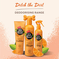 Thumbnail for Pet Head Ditch The Dirt Dog Shampoo | Orange Scent | Deodorizing Shampoo for Smelly Dogs | Deep Cleans and Removes Odors | Vegan | Gentle Formula for Puppies | Made in USA | 16 fl. oz.
