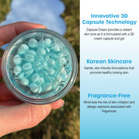 Thumbnail for masque BAR My Ingredients Hydrating Capsule Cream Face Moisturizer, Hyaluronic acid based moisturizer, Boba face cream with Niacinamide, Korean skin care 50ml