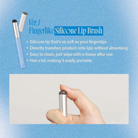 Thumbnail for fwee Fingerlike Silicone Lip Brush | Multi-purpose Makeup Blending Brush with Lid