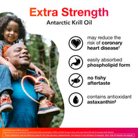 Thumbnail for MegaRed Antarctic Krill Oil 500mg Omega 3 Fatty Acid Supplement, Extra Strength EPA & DHA Krill Oil Softgels (90cnt Box), Astaxanthin, Heart Health Supplement with No Fish Oil Aftertaste