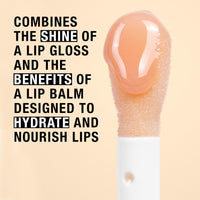 Thumbnail for Neutrogena Hydro Boost Tinted Lip Oil with Hyaluronic Acid, glossy lip oil designed to hydrate & nourish lips while bringing out their natural color, Light Pink, .2 oz