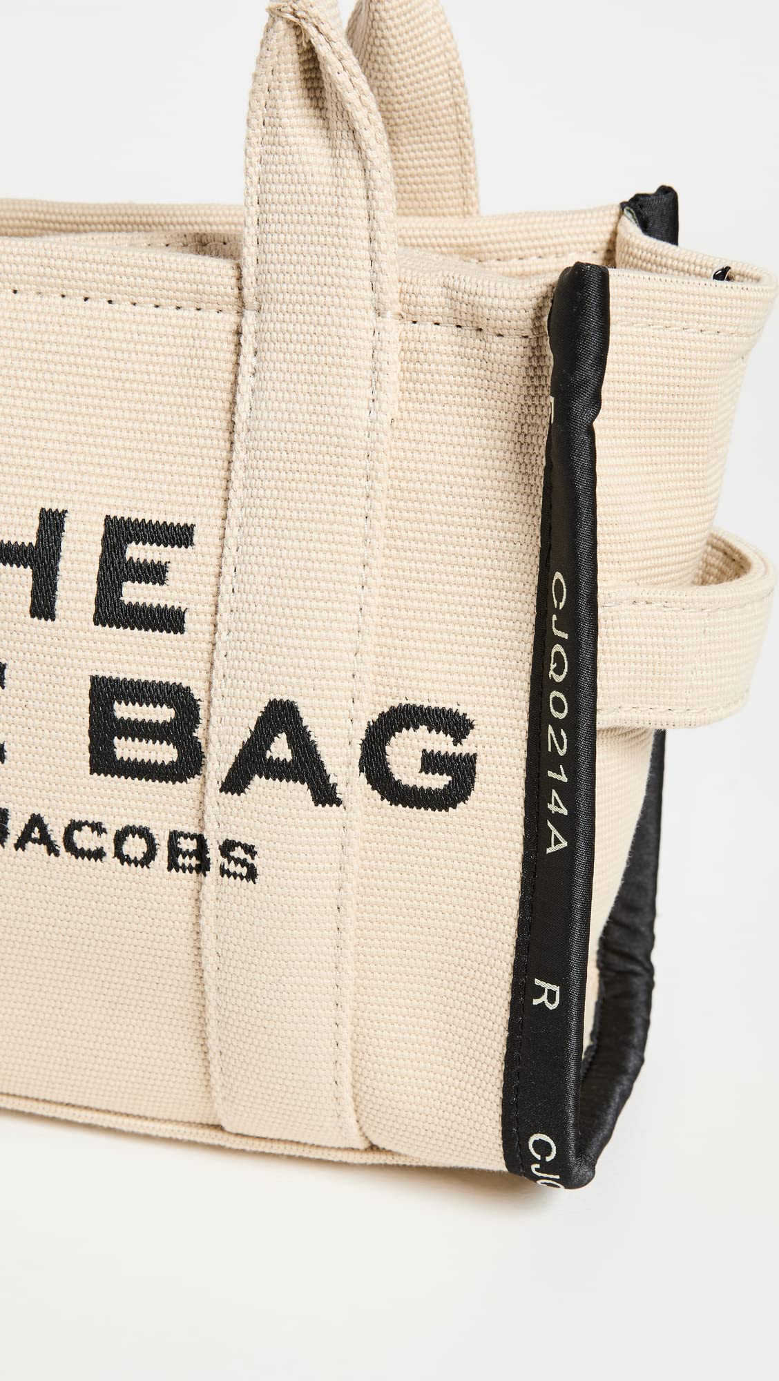 Marc Jacobs Women's The Jacquard Small Tote, Warm Sand, Tan, Graphic, One Size