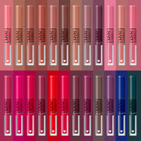 Thumbnail for NYX PROFESSIONAL MAKEUP Shine Loud, Long-Lasting Liquid Lipstick with Clear Lip Gloss - Goal Crusher (Mid-Tone Beige)