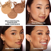 Thumbnail for Too Faced Chocolate Soleil Matte Bronzer | Long Lasting + Cruelty Free with a Matte Finish, 0.28 Ounce, Dark Chocolate