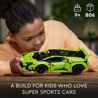 Thumbnail for LEGO Technic Lamborghini Huracán Tecnica Advanced Sports Car Building Kit for Kids Ages 9 and up Who Love Engineering and Collecting Exotic Sports Car Toys, 42161