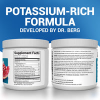 Thumbnail for Dr. Berg Zero Sugar Hydration Keto Electrolyte Powder - Enhanced w/ 1000 mg of Potassium & Real Pink Himalayan Salt (NOT Table Salt) - Pomegranate and Cherry Hydration Drink Supplement - 50 Servings