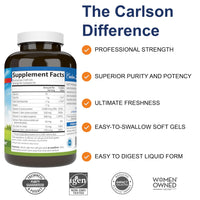 Thumbnail for Carlson - ACES + Zn, Vitamins A, C, E + Selenium & Zinc, Cellular Health & Immune Support, Antioxidant, 180 Softgels