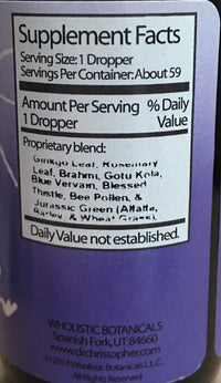 Thumbnail for Dr. Christopher's Kid-e-Mem Extract 2 oz.