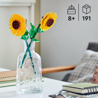 Thumbnail for LEGO Sunflowers Building Toy for Kids, Girls and Boys Ages 8+ - Artificial Sunflowers for Home Decor and Display - Birthday Gift Idea for Lovers of Plants & Flowers - 40524
