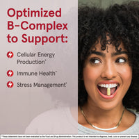 Thumbnail for Jarrow Formulas B-Right, Optimized B Complex Featuring Vitamin B1, B2, B5, B6, B12 and B9 to Support Cellular Energy, Immune Health and Stress Management, 100 Veggie Capsules, Up to a 100 Day Supply