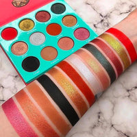 Thumbnail for Juvia's Place Palette The Saharan - Reds, Black, White, Golds, Peach, Shades of 12, Bold Mattes and Flattering Shimmer, Professional Eye Makeup, Pigmented Palette for Eye Color & Shine