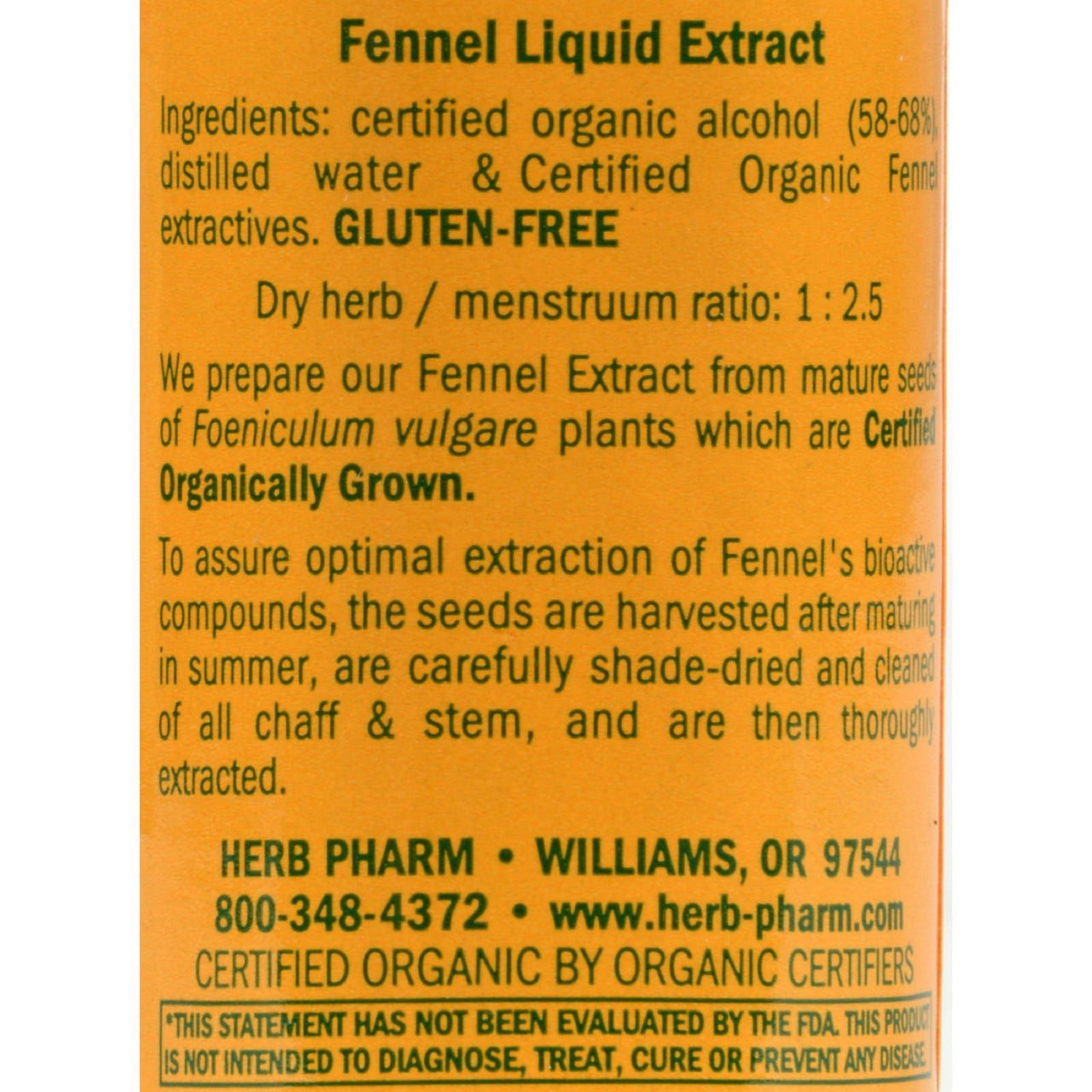 Herb Pharm - Fennel 1 oz [Health and Beauty]