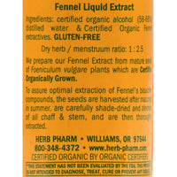 Thumbnail for Herb Pharm - Fennel 1 oz [Health and Beauty]