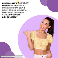 Thumbnail for BlueBonnet Nutrition Sunfiber – 6 g of Plant Based Prebiotic Soluble Fiber – Supports Digestive Health* - Instant Dissolve – Non-GMO, Vegan, Kosher, Low-FODMAP – Unflavored, 7.4 OZ, 30 Servings