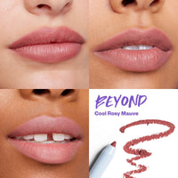 Thumbnail for Kosas Hotliner Retractable Lip Liner Pencil with Built-In Brush & Sharpener - Easy Contouring, Hydrating, Long-Lasting - Pigmented Creamy Texture for Plumping Lips - Hyaluronic Acid & Konjac- Beyond