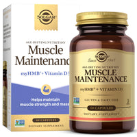 Thumbnail for Solgar Muscle Maintenance Vitamin and Mineral Supplement, Support Muscle Mass with HMB and Vitamin D Supplement, Age-Defying Nutrition for Men and Women, Gluten Free, 20 Servings