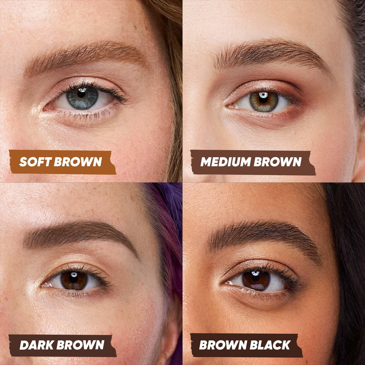 Kosas Brow Pop Nano - Ultra-Fine 1mm Brow Pencil Precision Tip - Natural-Looking Eyebrows with Finest Hairlike Stroke - All Day Wear, Hypoallergenic, Safe for Sensitive Skin - Dark Brown