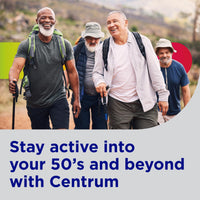 Thumbnail for Centrum Silver Multivitamin for Men 50 Plus, Multimineral Supplement, Vitamin D3, B-Vitamins and Zinc, Gluten Free, Non-GMO Ingredients, Supports Memory and Cognition in Older Adults - 100 Ct
