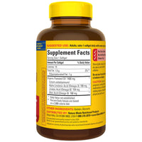 Thumbnail for Nature Made Extra Strength Flaxseed Oil 1400 mg, Fish Free Omega 3 Supplement, Dietary Supplement for Heart Health Support, 100 Softgels, 100 Day Supply