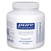 Thumbnail for Pure Encapsulations CurcumaSorb 180's - Meriva Curcumin Phytosome - Supports Joint Health* - Gluten Free & Non-GMO - 180 Capsules