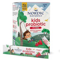Thumbnail for Nordic Naturals Children's Vegan Probiotic Powder Bundle - Baby’s Nordic Flora Probiotic Powder, Unflavored - 30 Packets - 4 Billion CFU