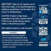 Thumbnail for Life Extension Magnesium Citrate 100 mg Vegetarian Capsules, Blue, 100 Count