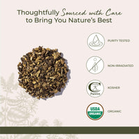 Thumbnail for Starwest Botanicals Organic Dried Licorice Root - Herb for Loose Leaf Tea Blends, Candy, & Baked Goods, Cut & Sifted, Certified Kosher, Non-GMO - Bulk 1 lb Bag