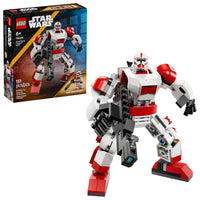 Thumbnail for LEGO Star Wars Clone Shock Trooper Mech Building Toy for Boys & Girls - Poseable Star Wars Figure W/Pretend Play Blaster & Stud Shooter for Kids & Fans, Ages 6+ - Gift Idea for Birthdays - 75448