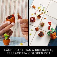 Thumbnail for LEGO Botanicals Tiny Plants - Artificial, Fake Indoor Plant Building Set for Home, Kitchen, Desk Decoration, Adults Ages 18+ - Gift for Birthdays - 10329