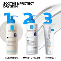 Thumbnail for La Roche-Posay Cicaplast Balm B5 UV SPF 50, Vitamin B5 + Shea Butter + Tribioma + Madecassoside + Zinc Oxide Sunscreen, Post Treatment Skin Protectant With SPF, Multi-Purpose Cream For Dry Skin