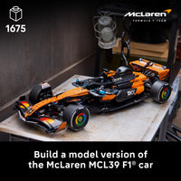 Thumbnail for LEGO Technic McLaren MCL39 F1 Car Building Set for Adults - Room or Office Decor for Men & Women, Ages 18+ - Gift for Birthdays - Authentic Details - 42228