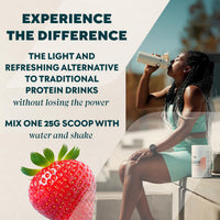 Thumbnail for Myprotein Clear Whey Isolate Protein Powder, 35 Servings, (1.9lbs) Strawberry, 20g Protein per Serving, Naturally Flavored Drink Mix, Daily Protein Intake for Superior Performance