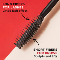 Thumbnail for Clarins Lash & Brow Double Fix Mascara | 2-In-1 Waterproof Lash & Brow Setting Mascara | 12 Hour Hold | Protects, Nourishes and Conditions | Waterproof, Sweatproof and Smudgeproof | 0.2 Oz