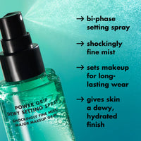 Thumbnail for e.l.f. Power Grip Dewy Setting Spray, Ultra Fine Mist Made With Hyaluronic Acid, Grips Makeup For A Hydrated, Dewy Finish, Vegan & Cruelty-Free