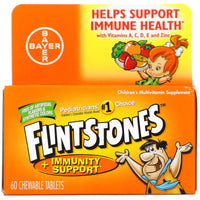 Thumbnail for Flintstones Multivitamin + Immunity Support Chewables - Fruit Flavor - 60 ct