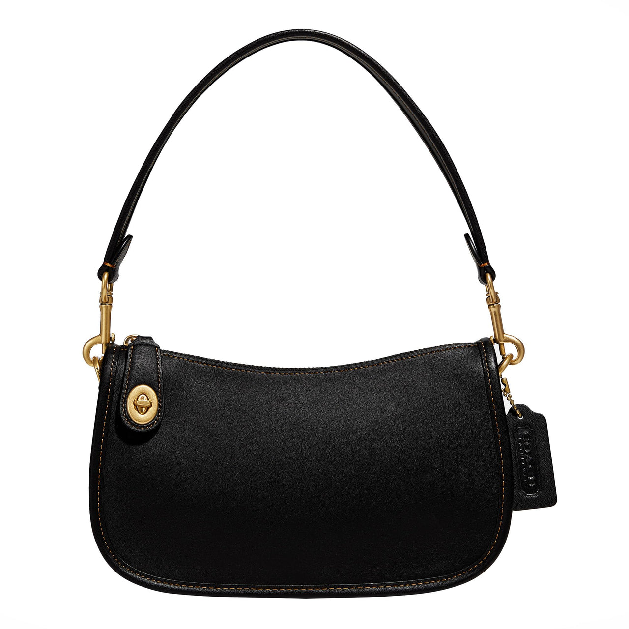 COACH The Originals Glovetanned Leather Swinger Black One Size