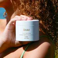Thumbnail for OUAI Scalp & Body Scrub, St. Barts - Exfoliating Body Scrub with Sugar & Coconut Oil Blend for Smooth, Moisturized Skin - Gentle Scalp Scrub for Removing Product Build Up (8.8 Oz)