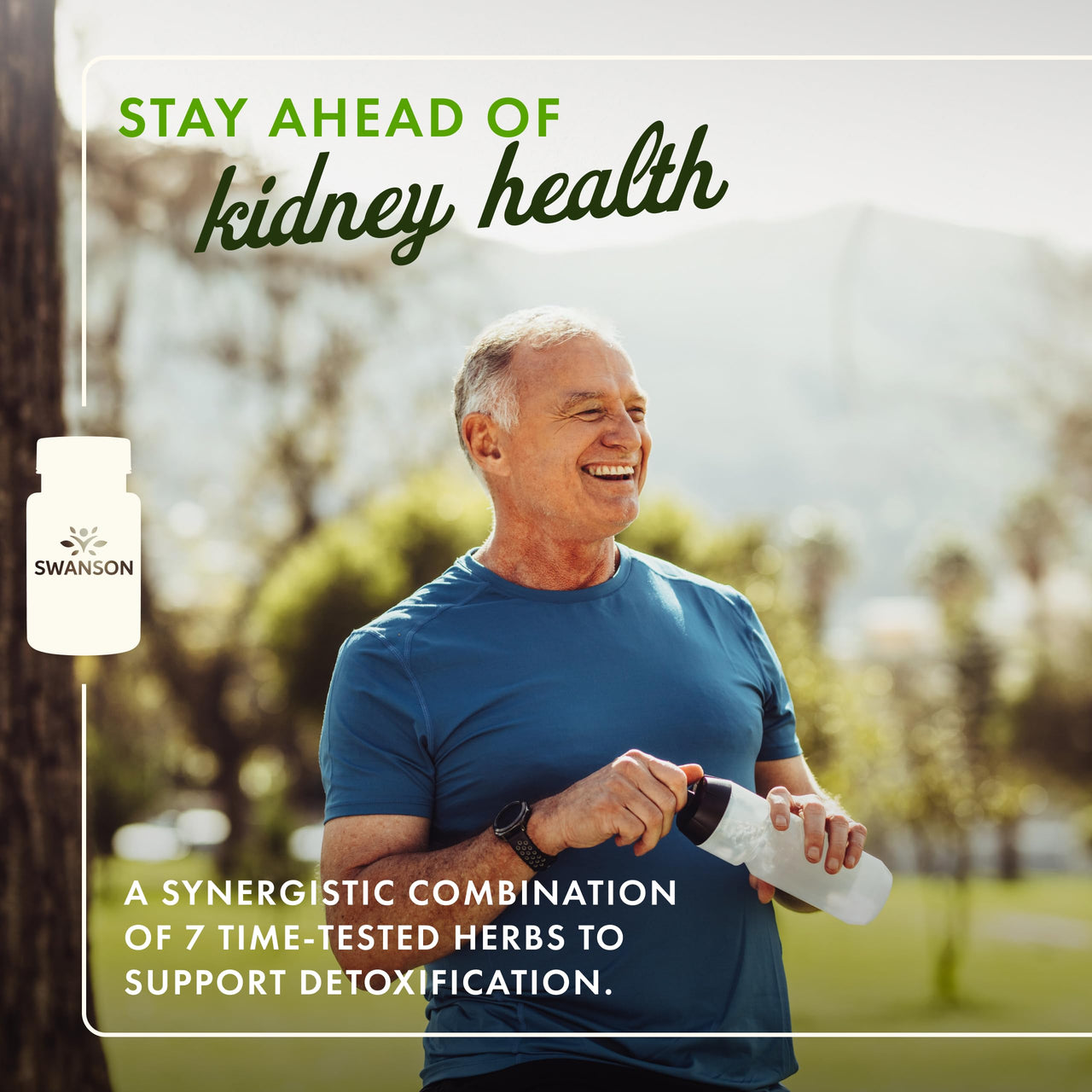 Swanson Uric Acid Cleanse - Natural Supplement Promoting Kidney Support - Features a Powerful Combination of 7 Herbs - (60 Veggie Capsules)