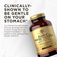 Thumbnail for Solgar Ester-C Plus 1000 mg Vitamin C (Ascorbate Complex), 90 Tablets - Gentle On The Stomach & Non Acidic - Antioxidant & Immune System Support - Non GMO, Vegan, Gluten-Free, Kosher - 90 Servings