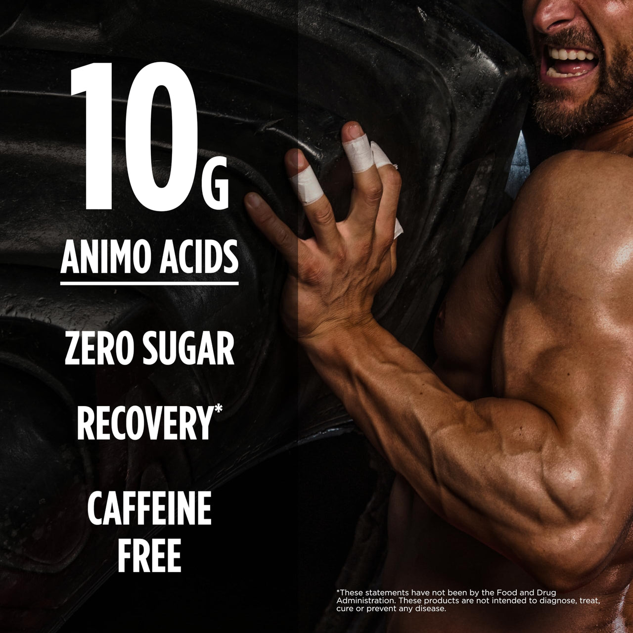 Image 4 of BSN Amino X BCAAs Recovery Powder, Caffeine Free, Watermelon, 70 Servings
