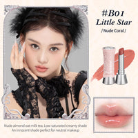 Thumbnail for Flower Knows Swan Ballet Shine Lipstick,Hydrating Solid Lip Gloss,Moisturizing Nude peachy Tinted Lip Balm-Long Lasting Lip Gloss in Balm for Girls&Women(B01 Little Star)