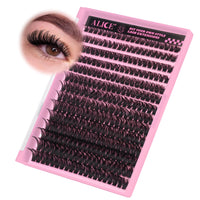 Thumbnail for 280Pcs Wispy Individual Lashes DIY Eyelash Extensions 8-16MM D-Curly Lash Extensions Lash Clusters 80D Cluster Eyelashes DIY at Home by ALICE