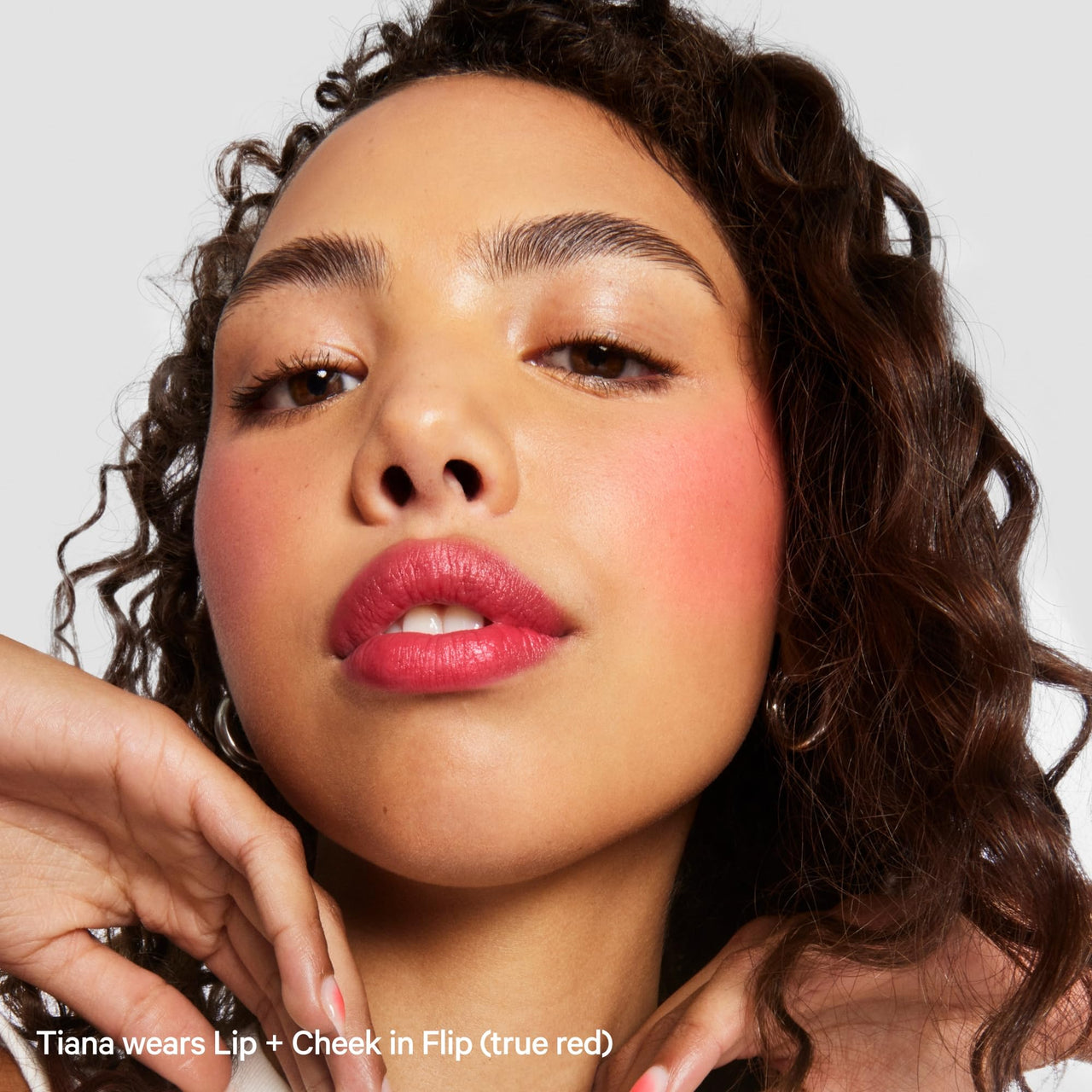 Milk Makeup Lip + Cheek Stick – Buildable Cream Blush + Lip Color w/Hydrating Mango Butter + Avocado Oil for a Natural Flush – Long-Lasting, Multiuse, Vegan Formula – Flip (True Red), 0.21 oz
