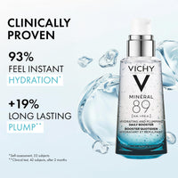 Thumbnail for Vichy Mineral 89 Booster, Pure Hyaluronic Acid Serum for Face with Polyglutamic Acid for Skin Barrier Repair, Plumps & Hydrates, Lightweight Hydrating Serum, Oil-Free, Non-Sticky, 2.53 Fl Oz