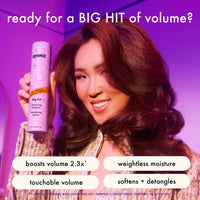 Thumbnail for amika big hit volumizing shampoo, 275ml