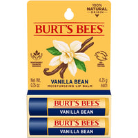 Thumbnail for Burt's Bees Lip Balm - Vanilla Bean, Lip Moisturizer With Responsibly Sourced Beeswax, Tint-Free, Natural Origin Conditioning Treatment, 2 Tubes, 0.15 oz.