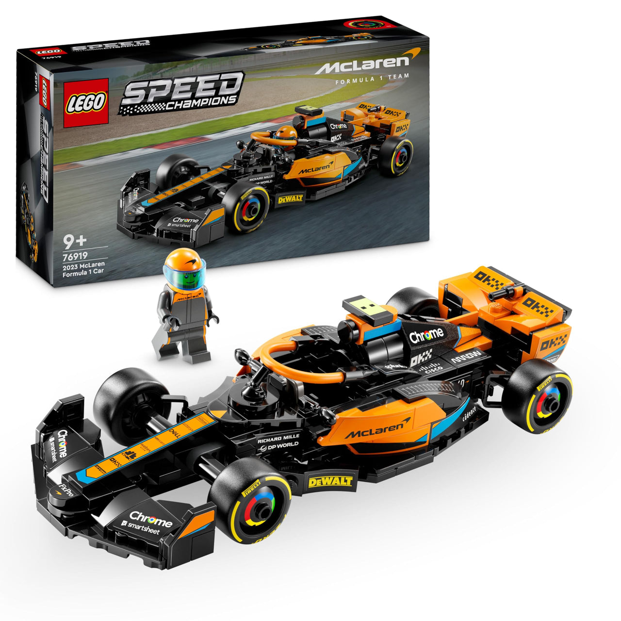 Lego Speed Champions McLaren Formula 1 Racing Car 2023 Set 76919