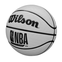 Thumbnail for WILSON NBA Forge Pro UV Indoor/Outdoor Basketball - White/Green, Size 7-29.5
