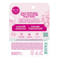 Thumbnail for eos 24H Moisture Super Balm - Coconut Milk & Honey Apple, Day or Night Lip Treatment, Made for Sensitive Skin, Lip Balms & Moisturizers, 0.35 fl oz, 2-Pack